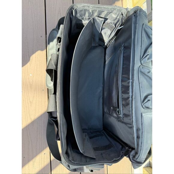 Hatch D1-BLACK Police Patrol Heavy Duty Black Water Resistant Nylon Bag A10C - Picture 5 of 11